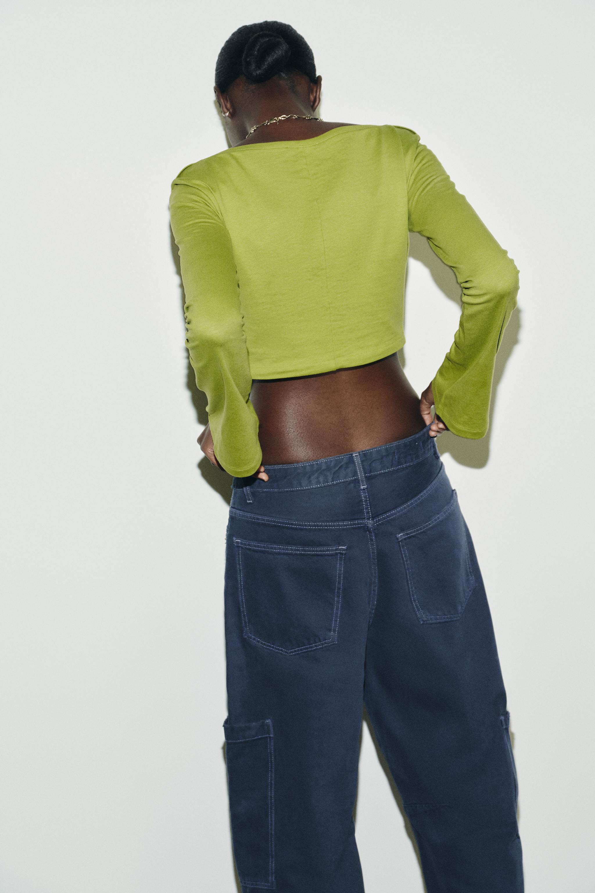 ASYMMETRIC BOAT NECK T-SHIRT